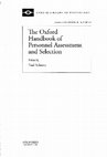 Research paper thumbnail of Assessment of Voluntary Turnover in Organizations: Answering the Questions of Why, Who, and How Much