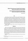 Research paper thumbnail of Bilginin Düzenlenmesine Yönelik Yeni Bir Standart: Resource Description and Access (RDA) [A New Standard for Information Organization: Resource Description and Access (RDA)]