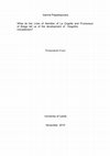 Research paper thumbnail of What do the Lives of Aemilian of Cogolla and Fructuosus of Braga tell us of the development of Visigothic monasticism?