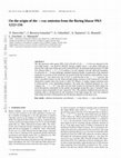 Research paper thumbnail of On the origin of the γ -ray emission from the flaring blazar PKS 1222+216