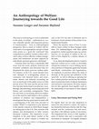 Research paper thumbnail of An Anthropology of Welfare: Journeying towards the Good Life