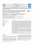 Research paper thumbnail of Nine months of dietary supplementation of Omani fruits (pomegranate, figs and dates) improves the memory, anxiety and learning skills in Alzheimer's disease transgenic mice (845.1)