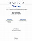 Research paper thumbnail of DSCG 2 Finance MANUEL ET APPLICATIONS