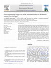 Research paper thumbnail of Characterization and origin of EC and OC particulate matter near the Doñana National Park (SW Spain