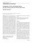 Research paper thumbnail of Investigations of Native and Resistant Starches and Their Mixtures Using Near-Infrared Spectroscopy