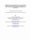 Research paper thumbnail of THE PROCESS OF ADJUSTMENT/ACCULTURATION OF FIRST AND SECOND GENERATION OF MIGRANTS: THE CASE OF NOMAD QASHQAEE TURKS IMMIGRANTS IN SHIRAZ-IRAN By