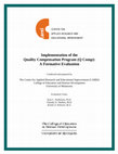 Research paper thumbnail of Implementation of the Quality Compensation program (Q Comp): A Formative Evaluation