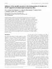 Research paper thumbnail of Influence of the metallic precursor in the hydrogenation of tetralin over Pd–Pt supported zirconium doped mesoporous silica