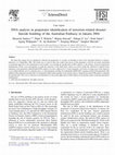 Research paper thumbnail of DNA analysis in perpetrator identification of terrorism-related disaster: Suicide bombing of the Australian Embassy in Jakarta 2004