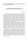 Research paper thumbnail of Holisme et réductionnisme en épidémiologie et la question de la continuité entre santé et maladie