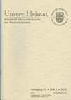 Research paper thumbnail of Hermann Maurer, Ein Sonntagberglied aus dem 18. Jahrhundert (Marktgemeinde Sonntagberg, Bezirk Amstetten, Niederösterreich). Unsere Heimat. Zeitschrift für Landeskunde von Niederösterreich 81, 2010, 50-53