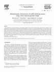 Research paper thumbnail of Hydrodynamic characteristics of airlift nitrifying reactor using carrier-induced granular sludge