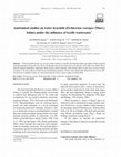 Research paper thumbnail of Anatomical studies on water hyacinth ( Eichhornia crassipes (Mart.) Solms) under the influence of textile wastewater