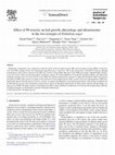 Research paper thumbnail of Effect of Pb toxicity on leaf growth, physiology and ultrastructure in the two ecotypes of Elsholtzia argyi