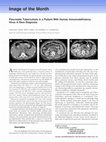 Research paper thumbnail of Pancreatic Tuberculosis in a Patient With Human Immunodeficiency Virus: A Rare Diagnosis