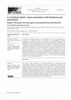 Research paper thumbnail of La ciudadanía digital. ¿Ágora aumentada o individualismo post­ materialista?