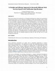 Research paper thumbnail of A Flexible and Efficient Approach to Reconcile Different Web Services-based Event Notification Specifications