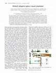 Research paper thumbnail of Hybrid adaptive-optics visual simulator