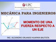 Research paper thumbnail of MECÁNICA PARA INGENIEROS