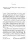 Research paper thumbnail of (2016) Amanda Núñez [reseña] «Gil-Benumeya, D. (2015): Madrid Islámico, Madrid, Ediciones La Librería. 212 págs.», Política y Sociedad, ISSN: 1130-8001, vol. 53, n.º 1 (2016), pp. 209-300.