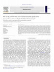 Research paper thumbnail of The use of preview wind measurements for blade pitch control