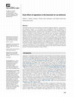 Research paper thumbnail of Dual effect of agmatine in the bisected rat vas deferens