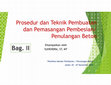 Research paper thumbnail of Prosedur dan Teknik Pembuatan dan Pemasangan Pembesian/ Penulangan Beton