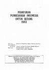 Research paper thumbnail of Peraturan Pembebanan Indonesia 1983.pdf