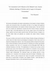 Research paper thumbnail of "St Constantine-Cyril's Mission to the Abbasid Court, Eastern Orthodox Ideology of Warfare & its Legacy in European Christendom"