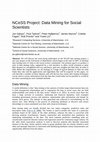 Research paper thumbnail of NCeSS Project: Data Mining for Social Scientists