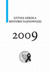 Research paper thumbnail of Letnia Szkoła Historii Najnowszej 2009