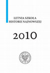 Research paper thumbnail of Letnia Szkoła Historii Najnowszej 2010