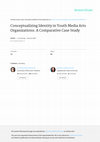 Research paper thumbnail of Conceptualizing Identity in Youth Media Arts Organizations: a comparative case study