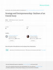 Research paper thumbnail of Strategy and Entrepreneurship: Outlines of an Untold Story