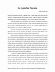 Research paper thumbnail of La ciudad de Toscana