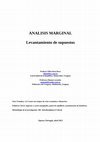 Research paper thumbnail of ANALISIS MARGINAL Levantamiento de supuestos