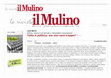 Research paper thumbnail of Tutto è politica. Ma non sarà troppo?