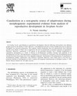 Research paper thumbnail of Canalization as a non-genetic source of adaptiveness during morphogenesis: experimental evidence from analysis of reproductive development in Sorghum bicolor