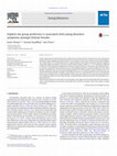 Research paper thumbnail of Implicit out-group preference is associated with eating disorders symptoms amongst Emirati females