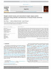 Research paper thumbnail of Weight-related teasing and internalized weight stigma predict abnormal eating attitudes and behaviours in Emirati female university students