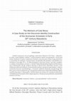 Research paper thumbnail of The Memoirs of Cola Nicea: A Case-Study on the Discursive Identity Construction of the Aromanian Armatoles in Early 20th Century Macedonia