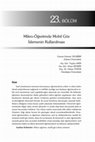 Research paper thumbnail of Mikro-Öğretimde Mobil Göz İzlemenin Kullanılması