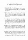 Research paper thumbnail of 40 Hadis eksatologis