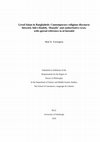 Research paper thumbnail of Lived Islam in Bangladesh: Contemporary religious discourse between Ahl-i-Hadith, " Hanafis " and authoritative texts, with special reference to al-barzakh