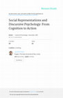 Research paper thumbnail of Social Representations and Discursive Psychology: From Cognition to Action