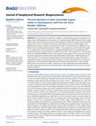 Research paper thumbnail of Thermal alteration of water extractable organic matter in climosequence soils from the Sierra Nevada, California