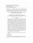 Research paper thumbnail of Cyclosporine -A induced oxidative stress mediated cardiac mitochondrial apoptosis through up-regulation of Bax and down-regulation of Bcl 2 in male wistar rats, potential attenuation by S-allyl cysteine