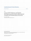 Research paper thumbnail of Crises in EFL Proficiency and Teacher Development in the Context of International Donation and Transformation Discourses