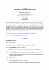 Research paper thumbnail of Foodstuff,  pottery  and  consumption  patterns.  A  reflection  about  the  interactions  between Greek, Punics and other western communities in the fifth century BC.