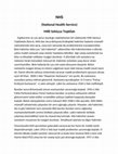 Research paper thumbnail of Milli Səhiyyə Təşkilatı (NHS)